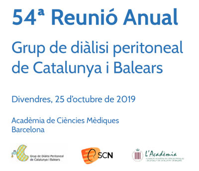 54ª Reunió Anual Grup de diàlisi peritoneal de Catalunya i Balears