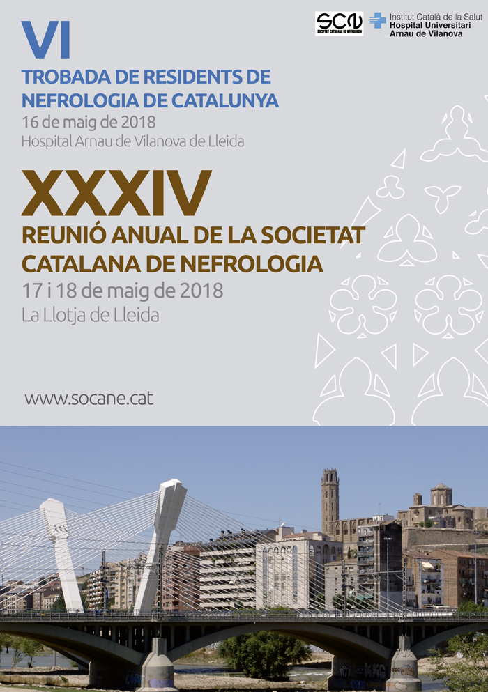 XXXII Reunió Anual de la Societat Catalana de Nefrologia