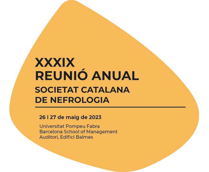 XXXIX Reunió Anual de la Societat Catalana de Nefrologia