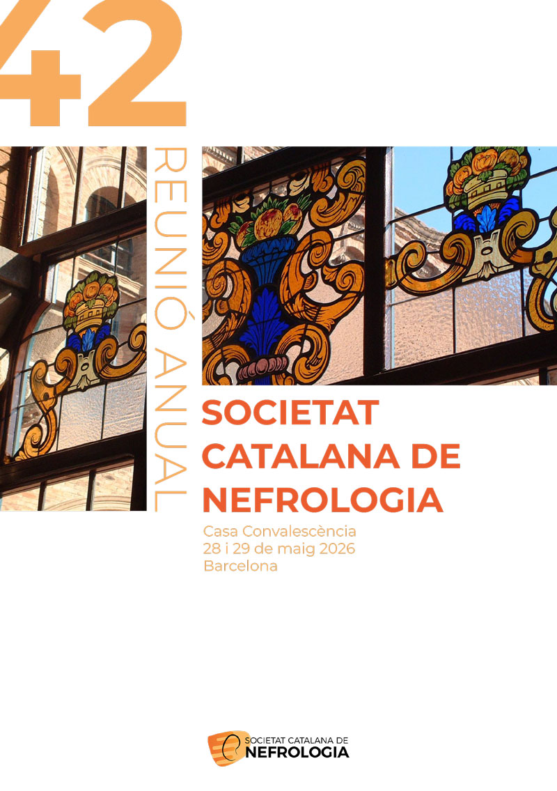42ª Reunió Anual de la Societat Catalana de Nefrologia