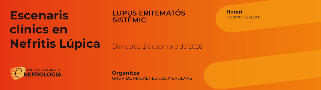 Escenaris clínics en Nefritis Lúpica - GlomCAT
