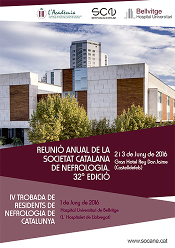 XXXII Reunió anual de la Societat Catalana de Nefrologia