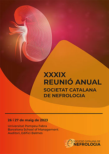 XXXIX Reunió anual de la Societat Catalana de Nefrologia
